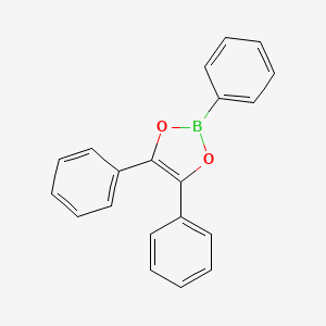 Chemical structure of [2,2'-Binaphthalen]-6-ylboronic Acid