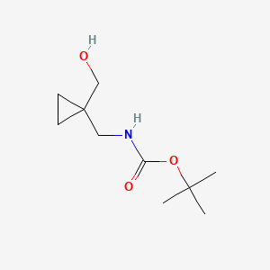 Chemical structure of [1-[(Boc-amino)methyl]cyclopropyl]methanol