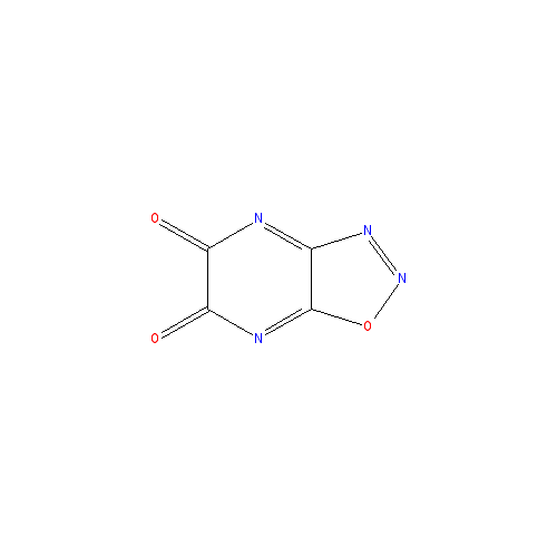 Chemical structure of [1,2,5]Oxadiazolo[3,4-b]pyrazine-5,6(4H,7H)-dione