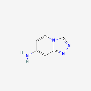 Chemical structure of [1,2,4]Triazolo[4,3-a]pyridin-6-amine