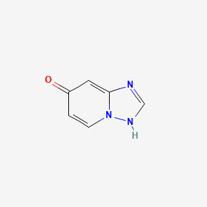 Chemical structure of [1,2,4]Triazolo[1,5-a]pyridin-7-ol