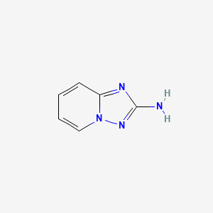 Chemical structure of [1,2,4]Triazolo[1,5-a]pyridin-2-amine