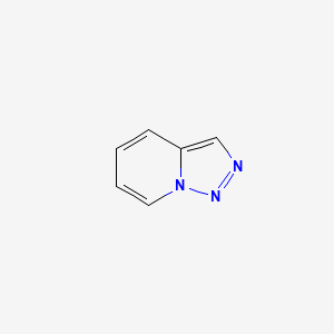 Chemical structure of [1,2,3]triazolo[1,5-a]pyridine