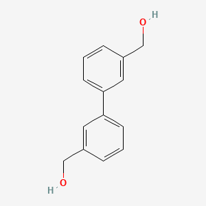 Chemical structure of [1,1'-Biphenyl]-3,3'-diyldimethanol