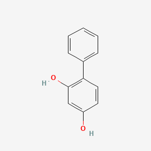Chemical structure of [1,1'-Biphenyl]-2,4-diol