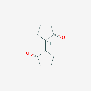 Chemical structure of [1,1'-Bicyclopentyl]-2,2'-dione