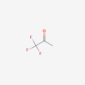 Chemical structure of (2S)-2-(Trifluoromethyl)oxirane