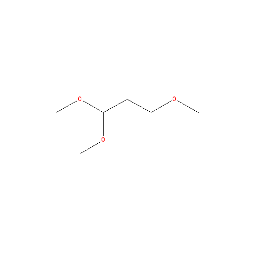 Chemical structure of ,1,3-TRIMETHOXYPROPANE