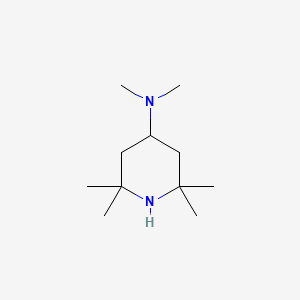Chemical structure of (αR)-α-tert-Butyl-1-piperidineethanamine