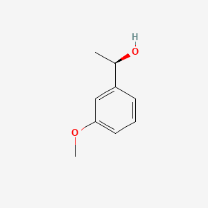 Chemical structure of (αR)-3-Methoxy-α-methylbenzenemethanol