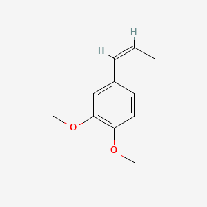 Chemical structure of (Z)-Methylisoeugenol