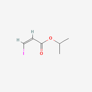 Chemical structure of (Z)-ISOPROPYL 3-IODOACRYLATE