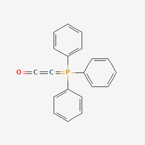 Chemical structure of (Triphenylphosphoranylidene)ketene