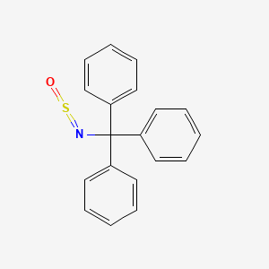 Chemical structure of (Triphenylmethyl)thionyl Imide