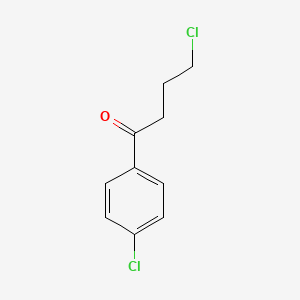 Chemical structure of (trans-2-(3,5-dichlorophenyl)cyclopropyl)methanol