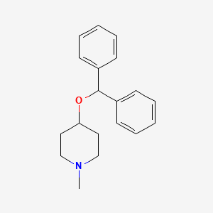 Chemical structure of (trans-1-benzyl-4-(p-tolyl)pyrrolidin-3-yl)methanol