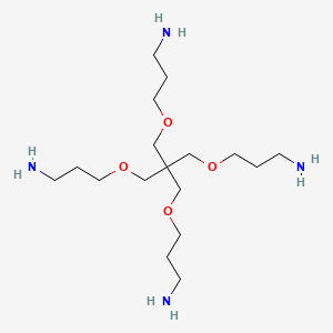 Chemical structure of (Tetra-aminopropyloxyl)methylmethane