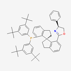 Chemical structure of (Sa,S)-DTB-Ph-SIPHOX