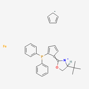 Chemical structure of (S,Sp)-tBu-Phosferrox