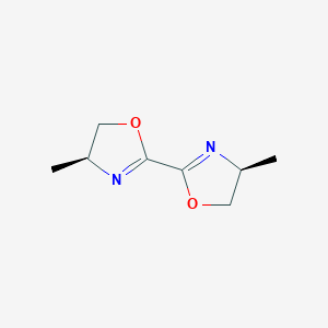 Chemical structure of (S,S)-4,4-Dimethyl-4,5,4',5'-tetrahydro [2.2]bioxazolyl
