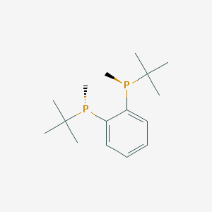 Chemical structure of (S,S)-BenzP