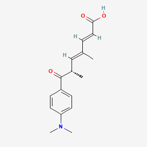 Chemical structure of (S)-Trichostatic Acid