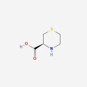 Chemical structure of (S)-Thiomorpholine-3-carboxylic acid