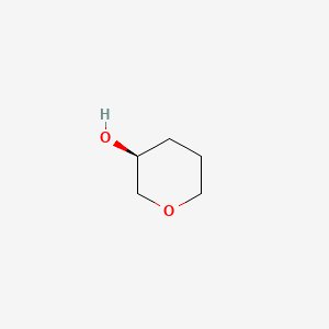 Chemical structure of (S)-Tetrahydro-2H-pyran-3-ol