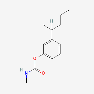 Chemical structure of (S)-tert-butyl 9-azabicyclo[3.3.1]nona-2,4-diene-9-carboxylate