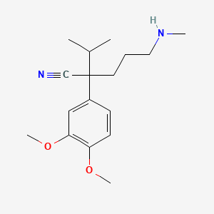Chemical structure of (S)-tert-Butyl ((1-benzylpyrrolidin-3-yl)methyl)carbamate