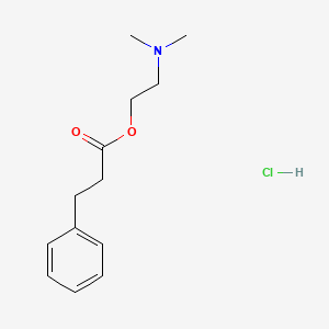 Chemical structure of (S)-Methyl 2-(benzylamino)-3-methylbutanoate hydrochloride