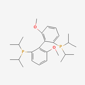 Chemical structure of (S)-iPr-MeOBIPHEP