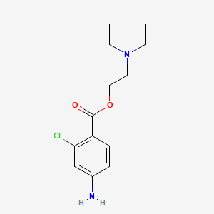 Chemical structure of (S)-Benzyl 2-methylpiperazine-1-carboxylate hydrochloride