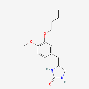 Chemical structure of (S)-benzyl (3,3-dimethyl-1-(methylamino)-1-oxobutan-2-yl)carbamate