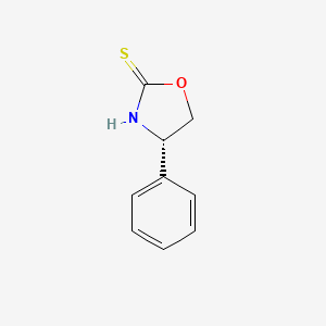 Chemical structure of (S)-4-Phenyloxazolidine-2-thione