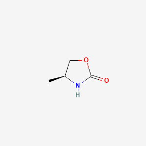 Chemical structure of (S)-4-Methyloxazolidin-2-one