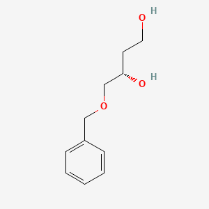 Chemical structure of (S)-4-Benzyloxy-1,3-butanediol