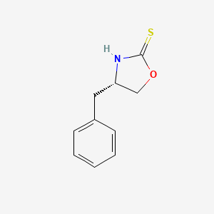 Chemical structure of (S)-4-Benzyloxazolidine-2-thione
