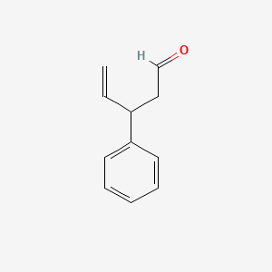 Chemical structure of (S)-3-Phenylcyclopentanone