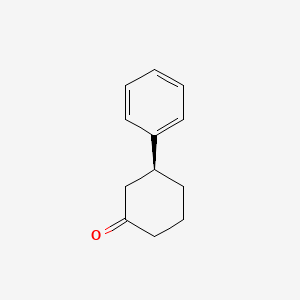 Chemical structure of (S)-3-Phenylcyclohexanone
