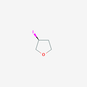 Chemical structure of (3S)-3-Iodooxolane