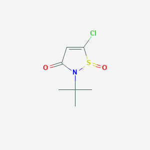 Chemical structure of (S)-3-Amino-3-(thiophen-2-yl)propanoic acid hydrochloride
