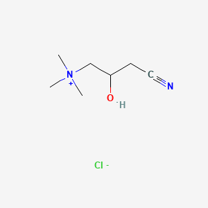 Chemical structure of (S)-3-Amino-1-methylazepan-2-one hydrochloride