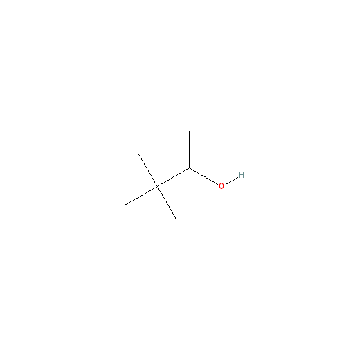 Chemical structure of 3,3-Dimethyl-2-butanol