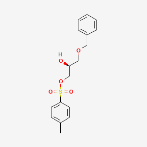 Chemical structure of (S)-3-(Benzyloxy)-2-Hydroxypropyl 4-Methylbenzenesulfonate