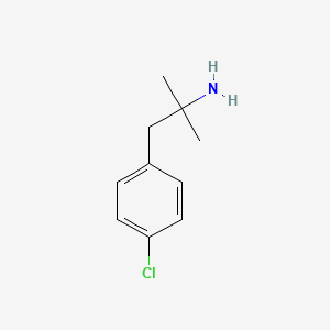 Chemical structure of (S)-2-Phenylpyrrolidine hydrochloride
