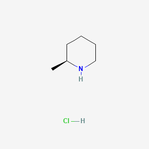 Chemical structure of (S)-2-Methylpiperidine hydrochloride
