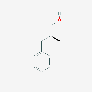 Chemical structure of (S)-2-Methyl-3-phenylpropan-1-ol