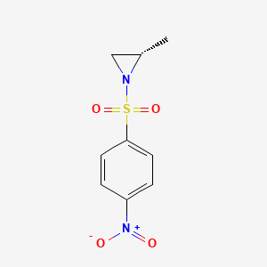 Chemical structure of (S)-2-Methyl-1-(4-nitrobenzenesulfonyl)aziridine