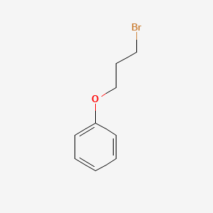Chemical structure of (S)-2-Bromo-3-phenylpropan-1-ol